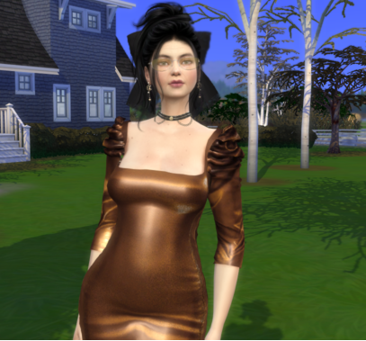 the sims 4 premium cc download woman Giulietta Barbieri by Bonita100 Body View