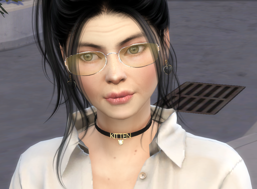 sims 4 custom content download brunette female Giulietta Barbieri by Bonita100 Face View