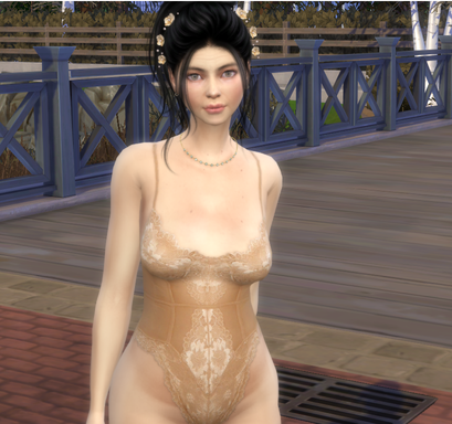 sims4 cc download woman Giulietta Barbieri by Bonita100 Body View