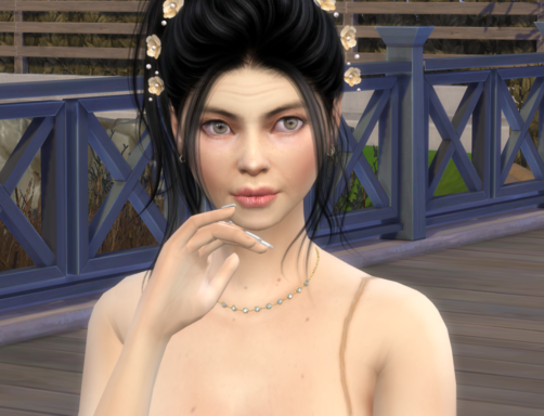 the sims 4 alpha cc download brunette female Giulietta Barbieri by Bonita100 Face View