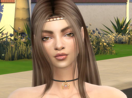 sims game custom character download girl Mariela Venegas by Bonita100 Face View