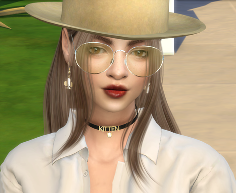 sims4 custom content download girl Mariela Venegas by Bonita100 Face View