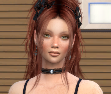 sims 4 high detail download redhead female Olivia Scott by Bonita100 Face View
