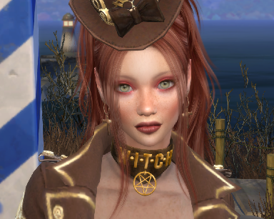 the sims 4 custom character download redhead female Olivia Scott by Bonita100 Face View