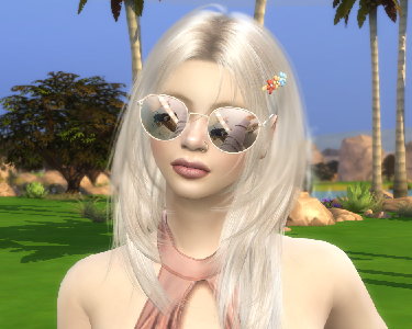 the sims 4 custom character download blonde female Amelia Adams by Bonita100 Face View