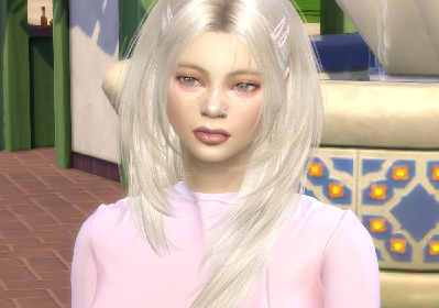 sims game custom content download blonde female Amelia Adams by Bonita100 Face View