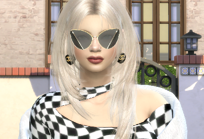sims4 alpha cc download blonde female Amelia Adams by Bonita100 Face View