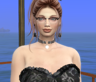 sims 4 custom sim download brown hair female Mia Williams by Bonita100 Face View