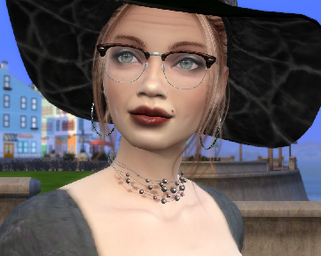 the sims 4 cc download brown hair female Mia Williams by Bonita100 Face View