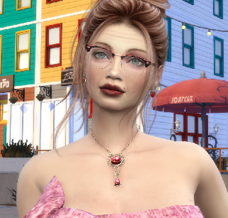 sims4 high detail download brown hair female Mia Williams by Bonita100 Face View