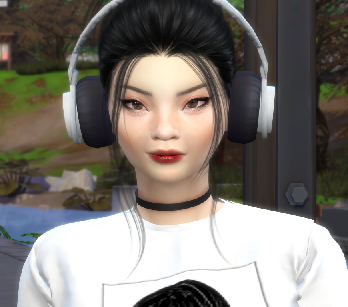 the sims 4 custom sim download asian girls female Nari Lee by Bonita100 Face View