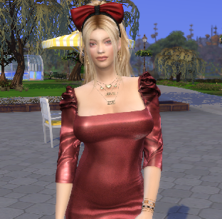 sims game custom content download blonde female Tamara Cohen by Bonita100 Body View