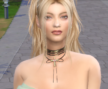 the sims 4 realistic style download girl Tamara Cohen by Bonita100 Face View