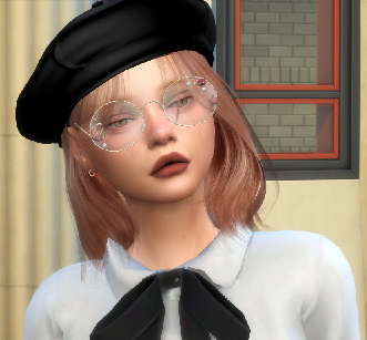 sims custom character download redhead female Merle Konsa by Bonita100 Face View