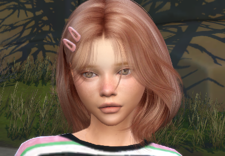 the sims 4 alpha cc download redhead female Merle Konsa by Bonita100 Face View