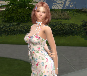 sims 4 high detail download girl Merle Konsa by Bonita100 Body View