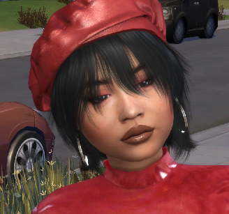 sims game custom character download native american female Inti Mamani by Bonita100 Face View
