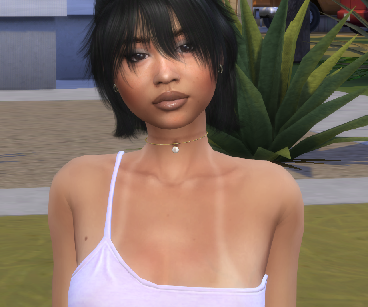 sims4 custom content download brunette female Inti Mamani by Bonita100 Face View