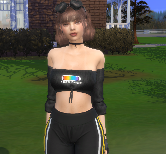 the sims 4 alpha cc style download girl Belinha Pereira by Bonita100 Body View