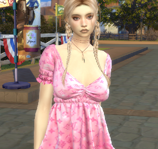 the sims 4 high detail download girl Fernanda Wagner by Bonita100 Body View