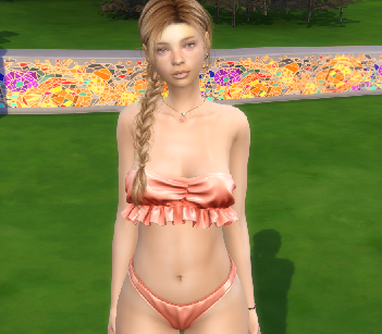 sims custom content download girl Tatiana Abramowicz by Bonita100 Body View