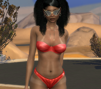 sims game realistic style download girl Lisette Ventura by Bonita100 Body View