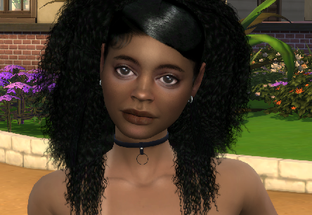 the sims 4 premium cc download black girls female Lisette Ventura by Bonita100 Face View