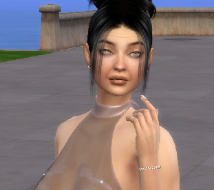 sims4 realistic style download woman Azra Bardakci by Bonita100 Face View