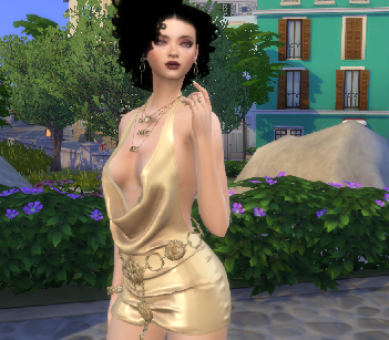 sims4 high detail download girl Stephanie Pereira by Bonita100 Body View