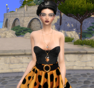 the sims 4 alpha cc download girl Stephanie Pereira by Bonita100 Body View