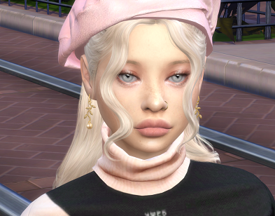 sims game premium cc download girl Katja Van Dijk by Bonita100 Face View