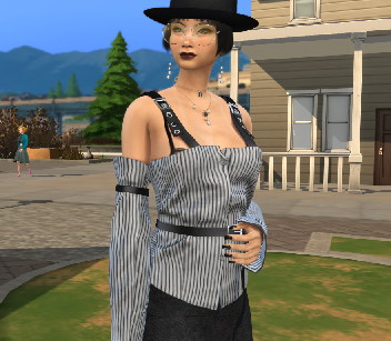 sims 4 realistic style download girl Kinuko Hatanaka by Bonita100 Body View