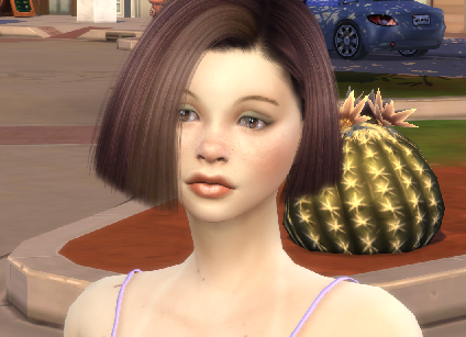 the sims 4 custom character download girl Gabriela Lombardi by Bonita100 Face View