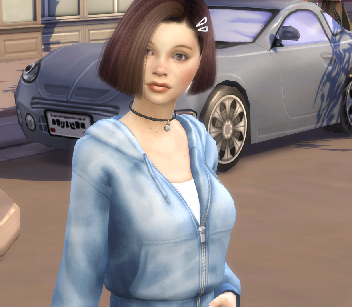 sims4 alpha cc download girl Gabriela Lombardi by Bonita100 Face View
