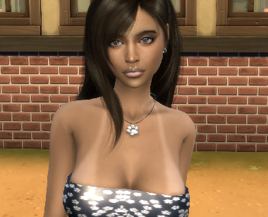 sims game premium cc download girl Sania Malakar by Bonita100 Face View