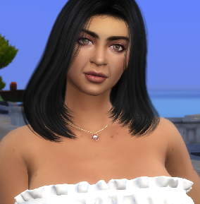 sims 4 cc download woman Hilary Laurent by Bonita100 Face View