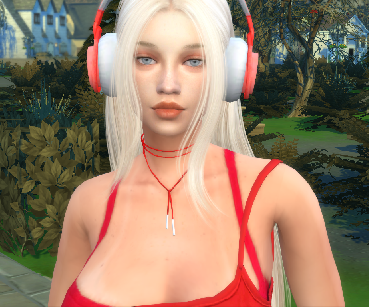 sims game custom content download blonde female Frieda Neumann by Bonita100 Face View