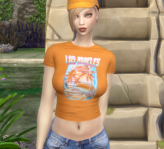 sims4 alpha cc style download girl Aldara Lugo by Bonita100 Body View