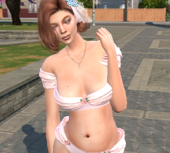 sims4 high detail download woman Irina Zakharevich by Bonita100 Body View