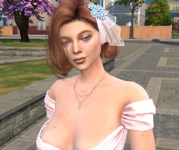 the sims 4 premium cc download redhead female Irina Zakharevich by Bonita100 Face View