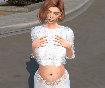 sims custom character download woman Irina Zakharevich by Bonita100 Body View