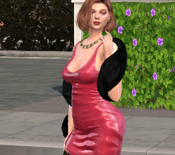 sims 4 custom content download woman Irina Zakharevich by Bonita100 Body View