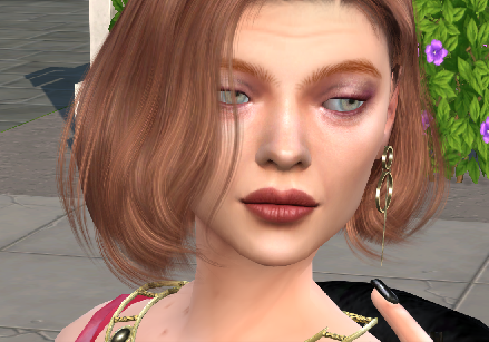 sims4 cc download redhead female Irina Zakharevich by Bonita100 Face View