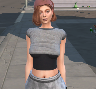 the sims 4 alpha cc download woman Irina Zakharevich by Bonita100 Body View
