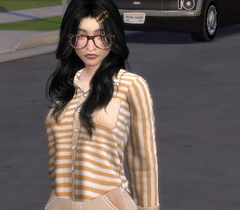 sims4 alpha cc style download girl Camila Flores by Bonita100 Body View