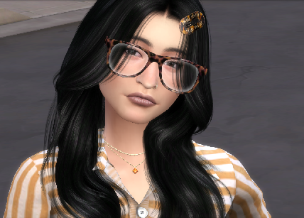 the sims 4 high detail download brunette female Camila Flores by Bonita100 Face View