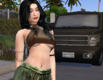 sims premium cc download girl Camila Flores by Bonita100 Body View