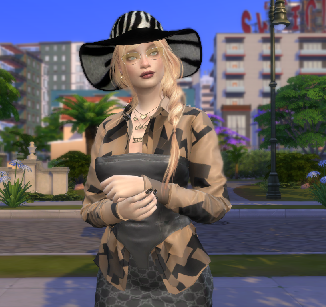 sims custom content download girl Hedwig Wolf by Bonita100 Body View