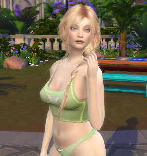 sims 4 alpha cc download girl Hedwig Wolf by Bonita100 Body View
