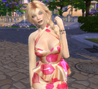 the sims 4 alpha cc style download girl Hedwig Wolf by Bonita100 Body View
